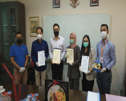 MoA antara prodi TS UIB dengan PT. Widya Pratama